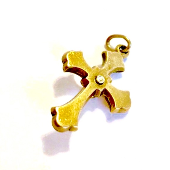 14k Cross Pendant SALE - Picture 4 of 7